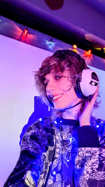 ghost on the runway cover shoot