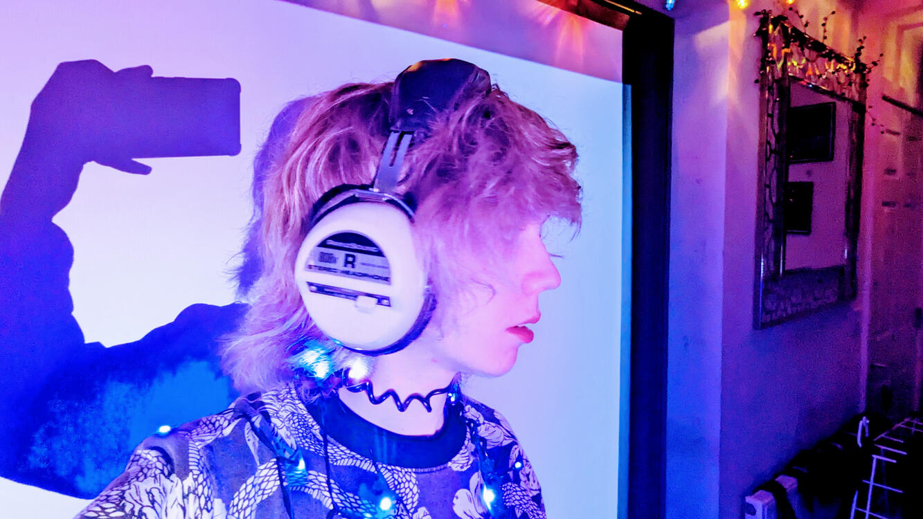 ghost on the runway cover shoot