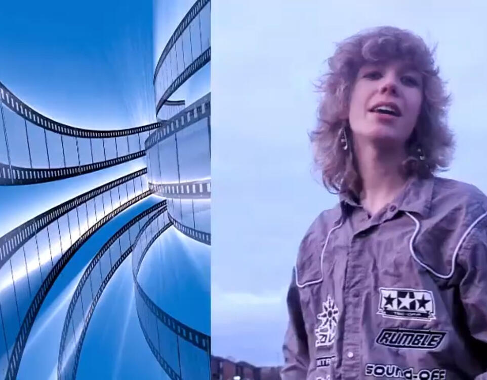 ghost on the runway - music video still