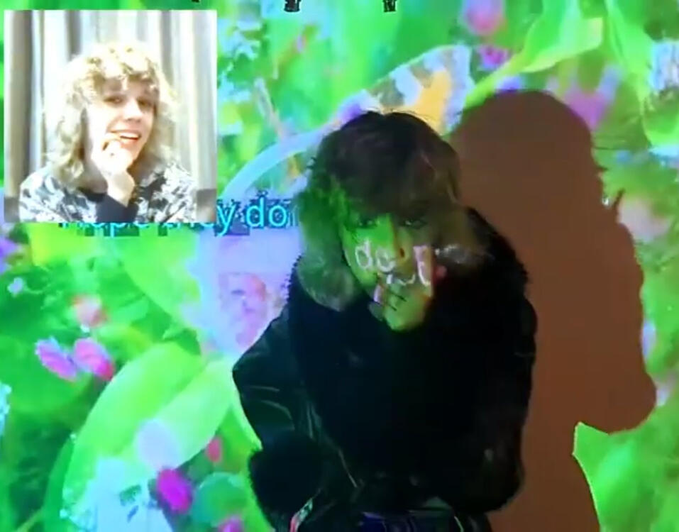 ghost on the runway - music video still